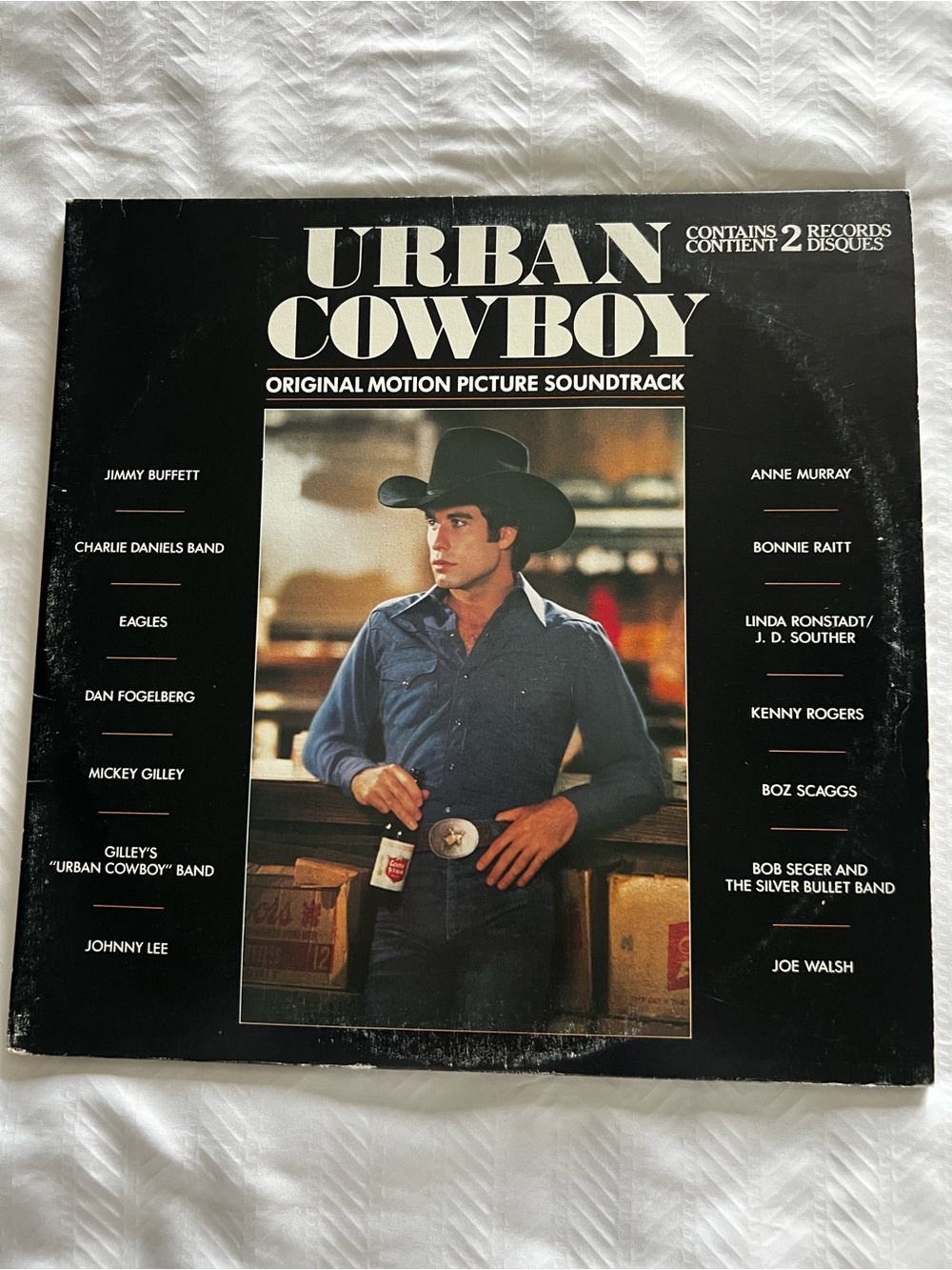 Vintage Urban Cowboy Original Motion Picture Vinyl Record-Double Album-EUC